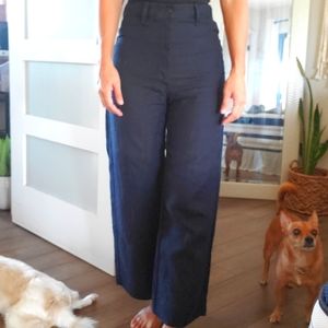 Ozma of california linen wide leg pants